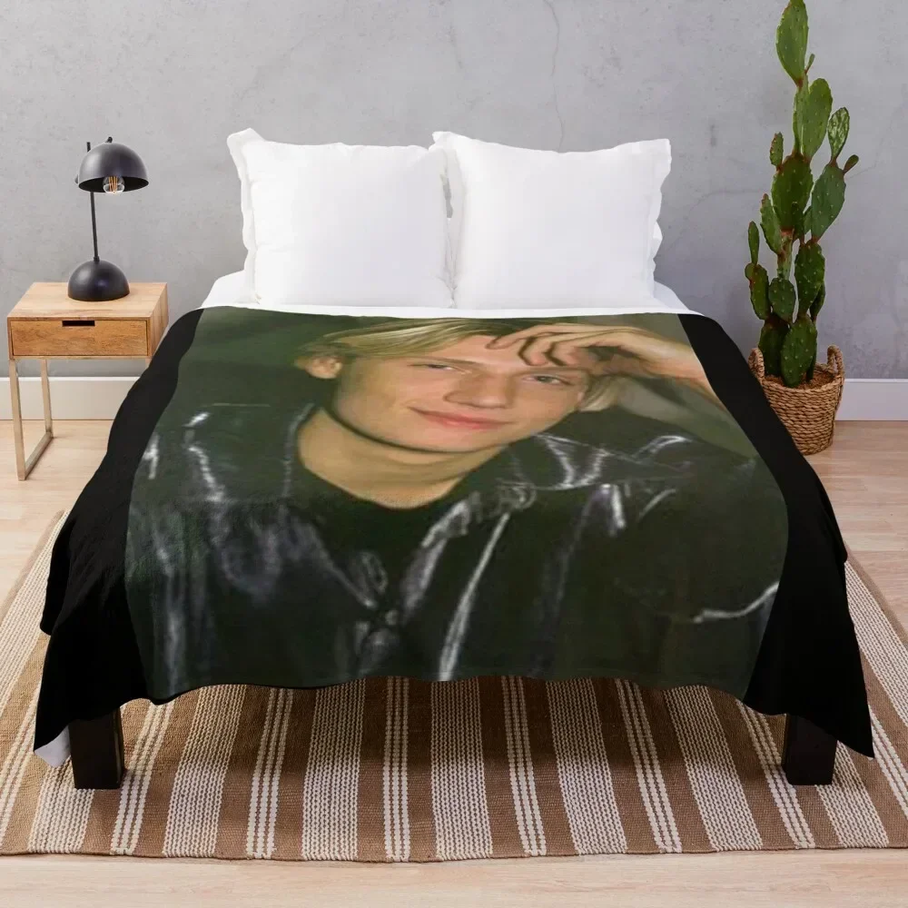 

Nick Carter - Poster Throw Blanket Decorative Beds cosplay anime Decorative Sofa Blankets