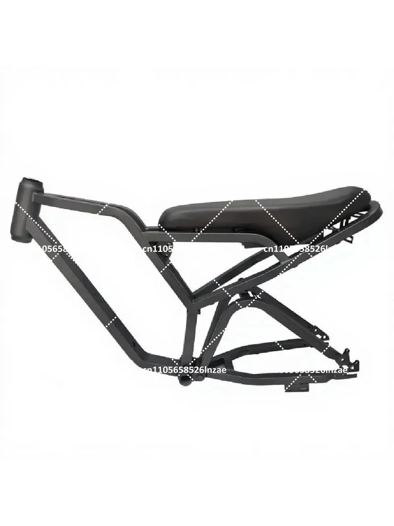 Afbeelding 5: Vintage 20 inch elektrische fietsframe sneeuw off-road motorfiets e-bike frame