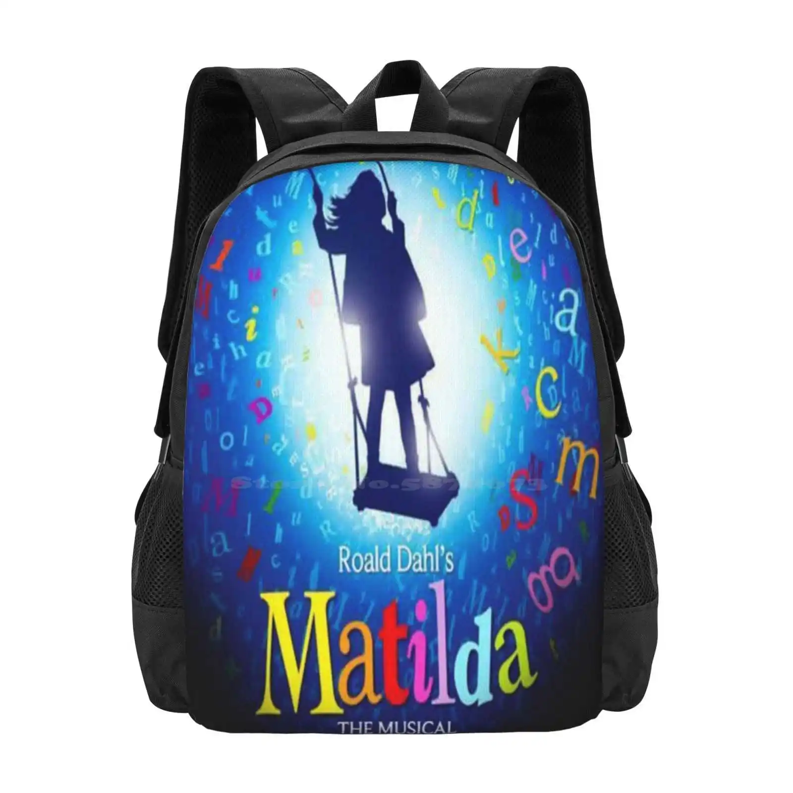 Matilda Musical Hot Sale Schoolbag Backpack Fashion Bags Matilda Musical Broadway Matilda The Musical Theatre Matilda Wormwood