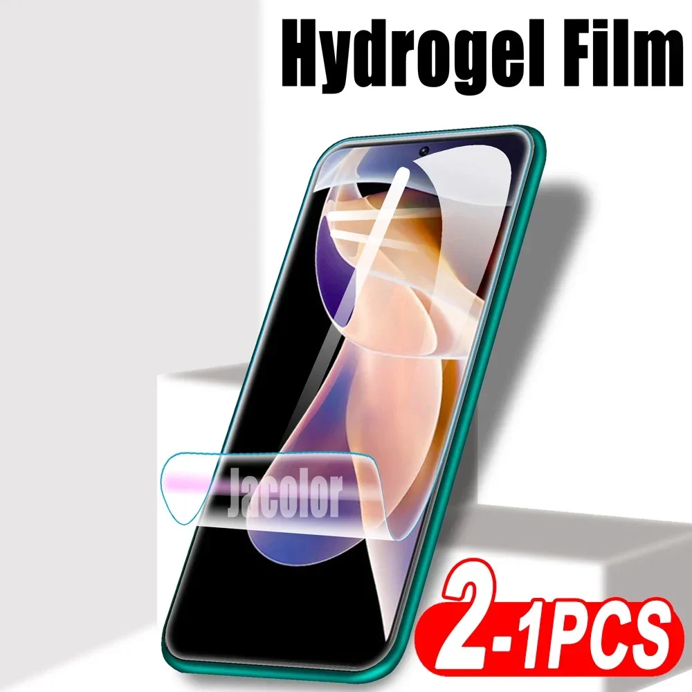 1-2PCS Front Full Cover Hydrogel Film For Xiaomi Redmi Note 11 Pro Plus 5G 4G For Note 11Pro Note11Pro 5 G Gel Screen Protector