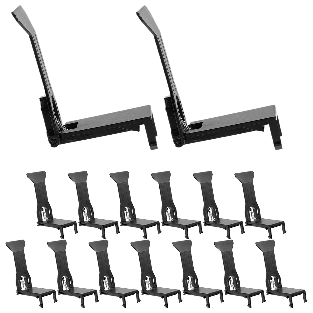 

15 Pcs Cash Box Money Clip Drawer Tray Replacement Insert Register Clips Wallet Holder Bill Downs Plastic