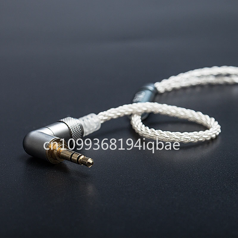 LC-2.5BS Short High-Purity Copper-Plated Silver Standard MMCX 2.5Mm Connector Headphones//FiiO