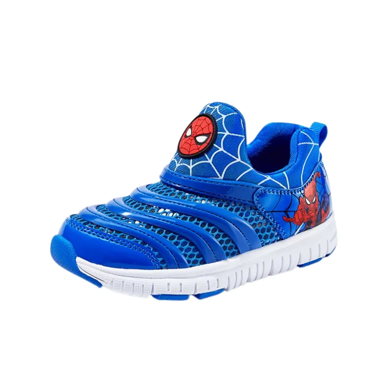 Marvel Anime Cartoon Spiderman Casual Caterpillar Shoes Boys Sneakers 2023 Spring/Summer Slip On Children\'s Shoes Holiday Gift