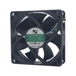 New Fan DA08025B12UH 12V 0.5A 8025 8CM Large Air Volume Inverter Power Cooling Fan
