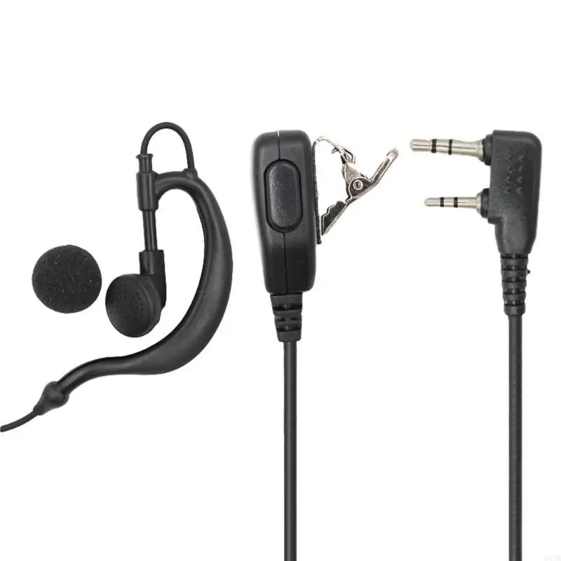 Auriculares auriculares 2 pines Walkie-Talkie 2 pin para UV-5R UV5R UV-5RE