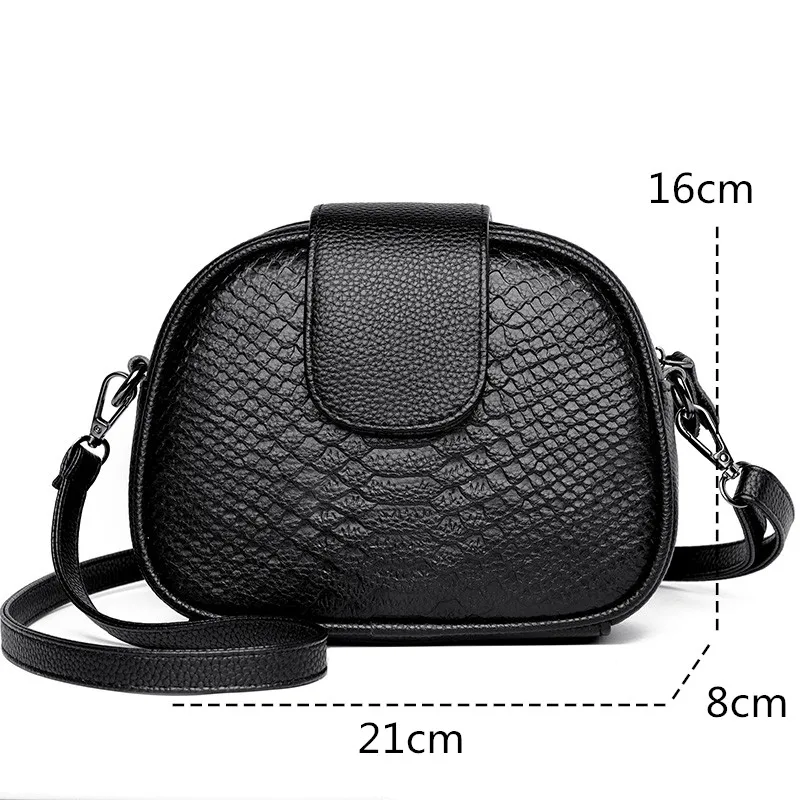 100% Cowhide Handbags Women bags Designer Crossbody bag for Female Small Purses High Quality Genuine Leather Tote Bolsa Feminina