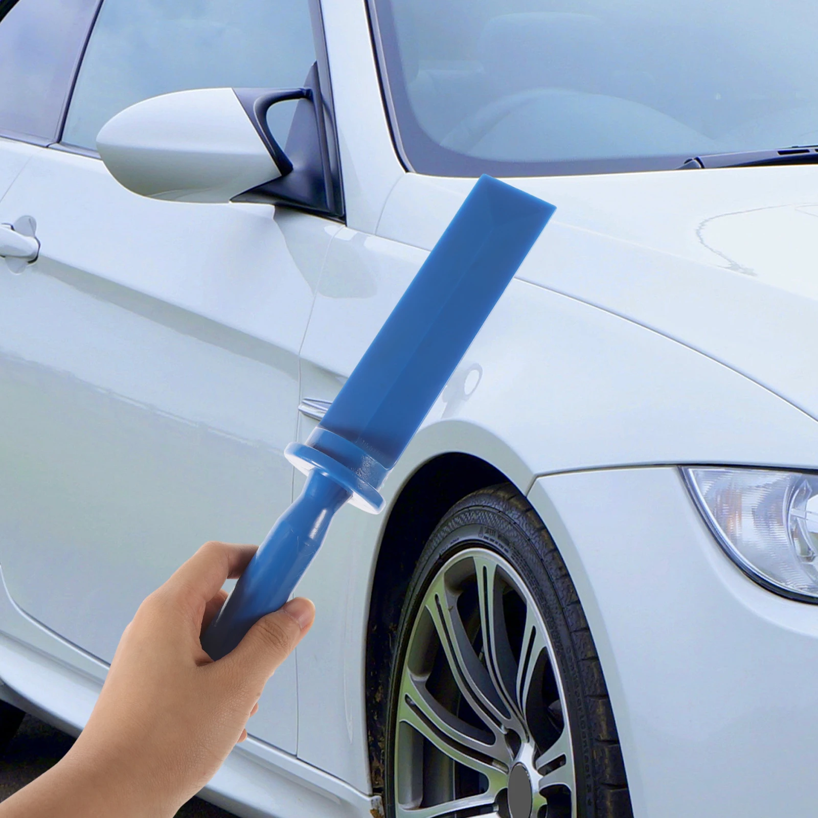

1 Set Plastic Scraper Tools For Car Gasket Removal Non-Scratch Surface Cleaning Lightweight Compact Design Wheel Weight Paint