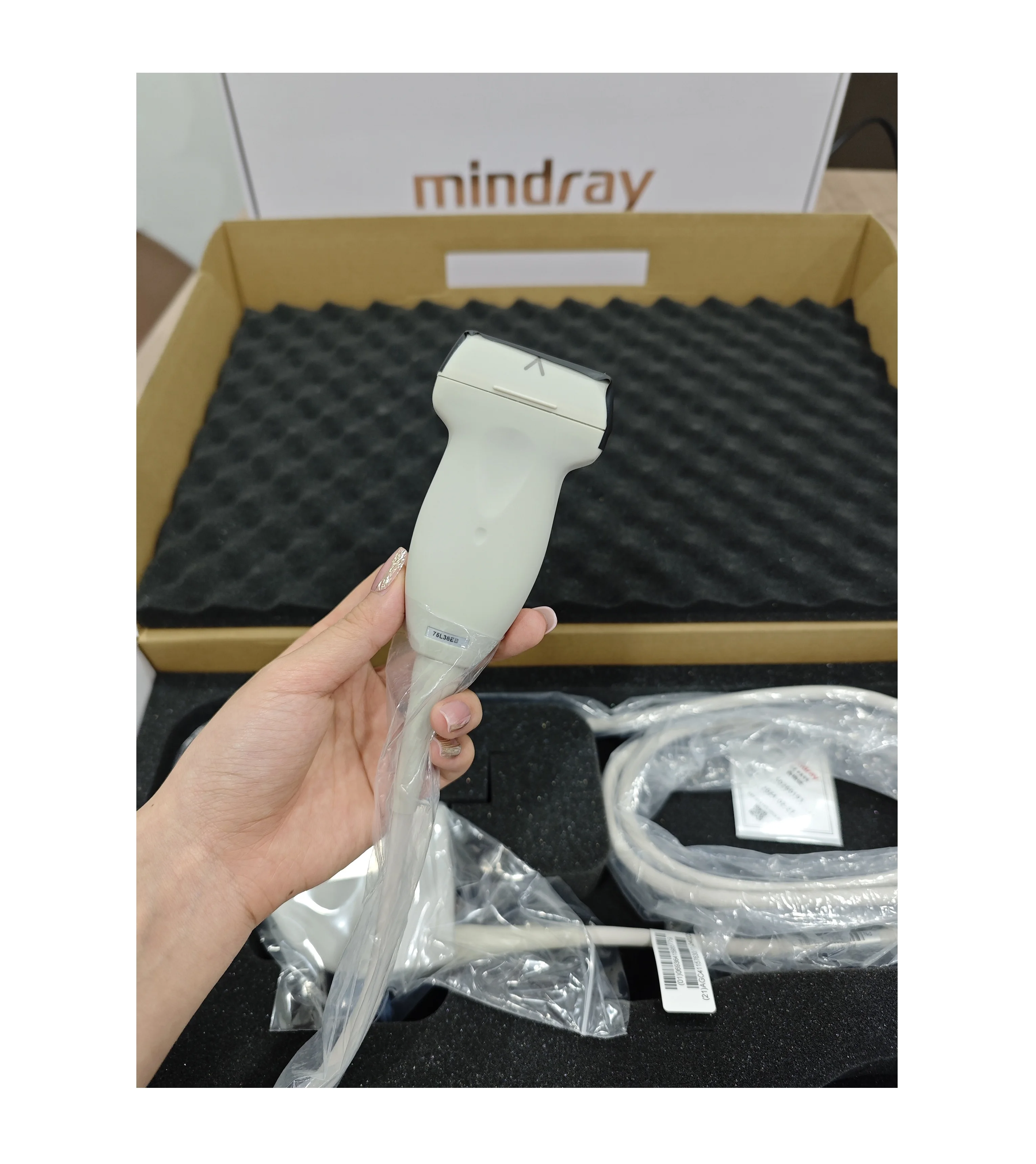 Original Mindray 75L38EB Linear Array Transducer NEW Linear Probe Mindray 75L38EB Ultrasound Transducer for DP-10 DP-20