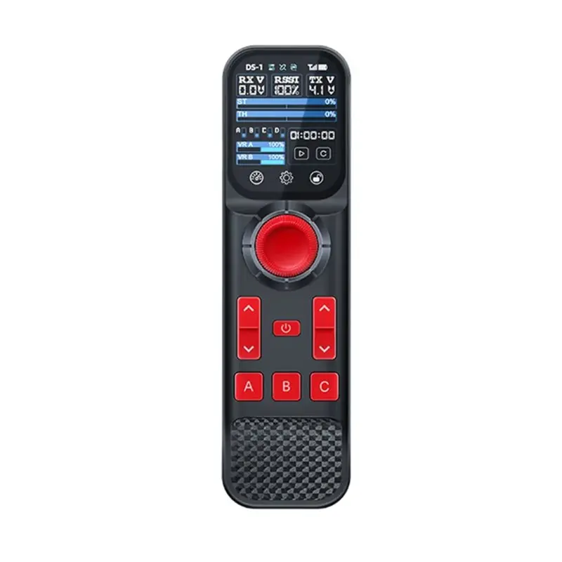 MACH-Hot RC DS800 +F-08A 8CH 2.4G Radio System Transmitter Color Screen Remote Control For Lawn Mower And Vehicle And Vessel Con