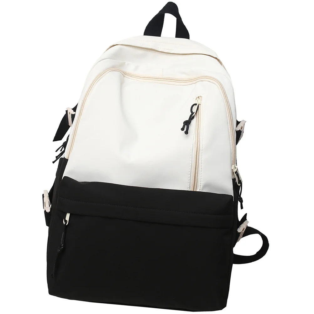 حقيبة ظهر للكمبيوتر المحمول بسعة مقاومة للماء للطلاب في الهواء الطلق للمدرسة والمكتب والمشي لمسافات طويلة للاستخدام اليومي