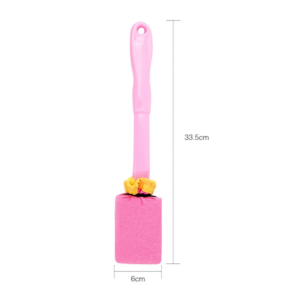 Long Handle Bath Brush for Exfoliating Dead Skin Stimulating Blood Circulation Body Massage Shower Brush Deep Cleansing Back