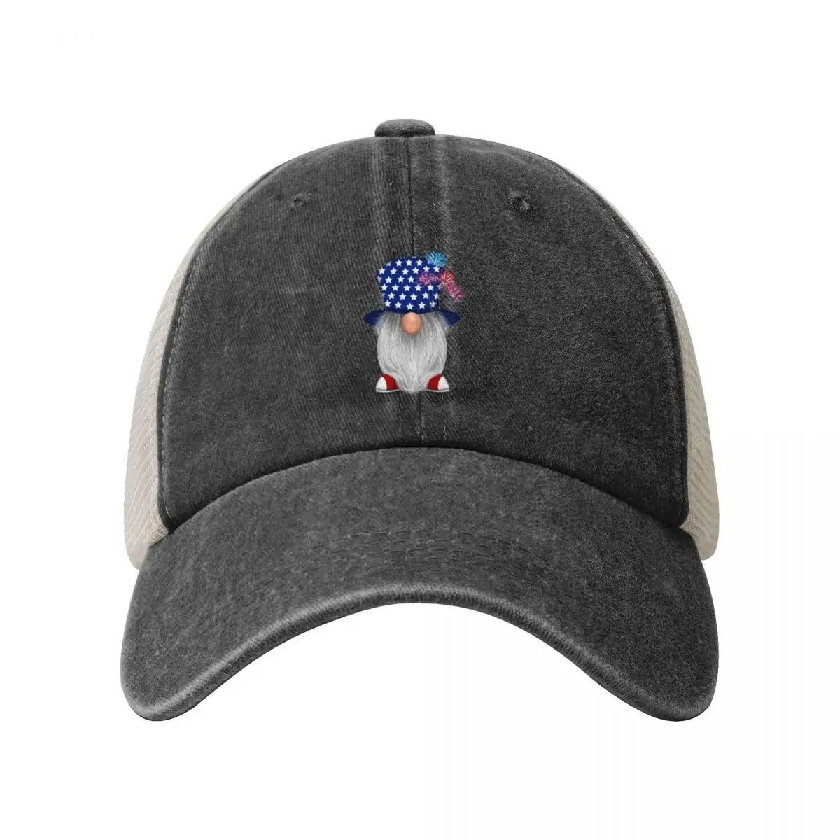 Uncle Sam Gnome Baseball Cap Golf Hat Baseball Cap Sun Hat For Children Female Men's