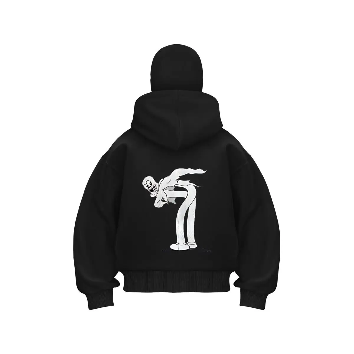 

Stretch Man cartoon character art new item double hooded sweatshirt men's hooded
