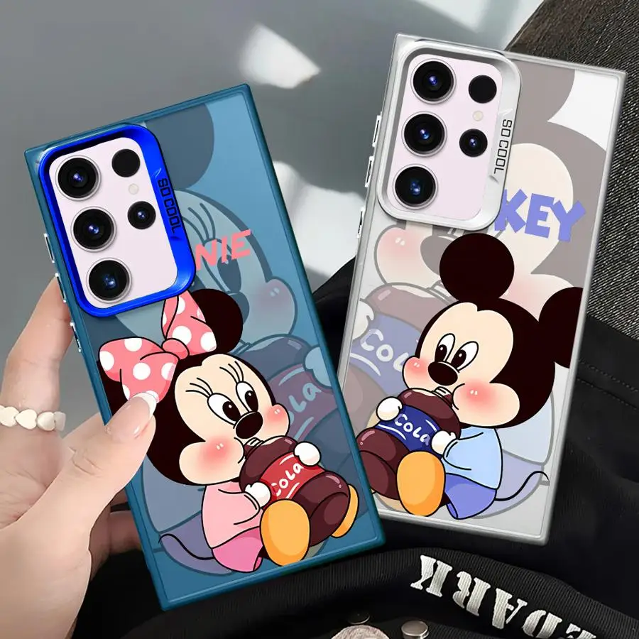 Disney turenie Mouse Coque de téléphone pour Samsung Galaxy, S24 Ultra, S23 FE, S22, S23, S20 Plus, S21, S20 FE, Note 20 Ultra, Juste Capa