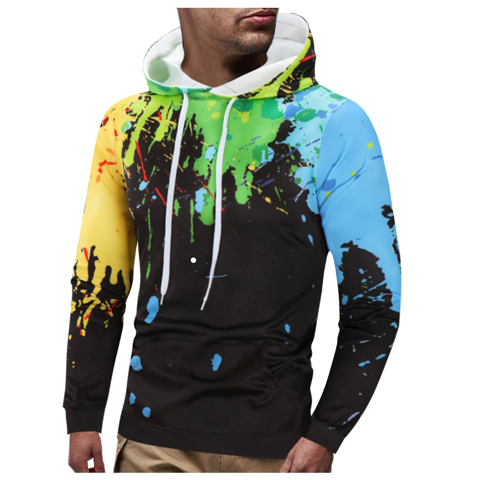 

Funny Graffiti Print Men's Hoodies ​Autumn New Casual Sweatshirts Hip Hop Trend Harajuku Y2k Clothing Fashion Oversize Hooded