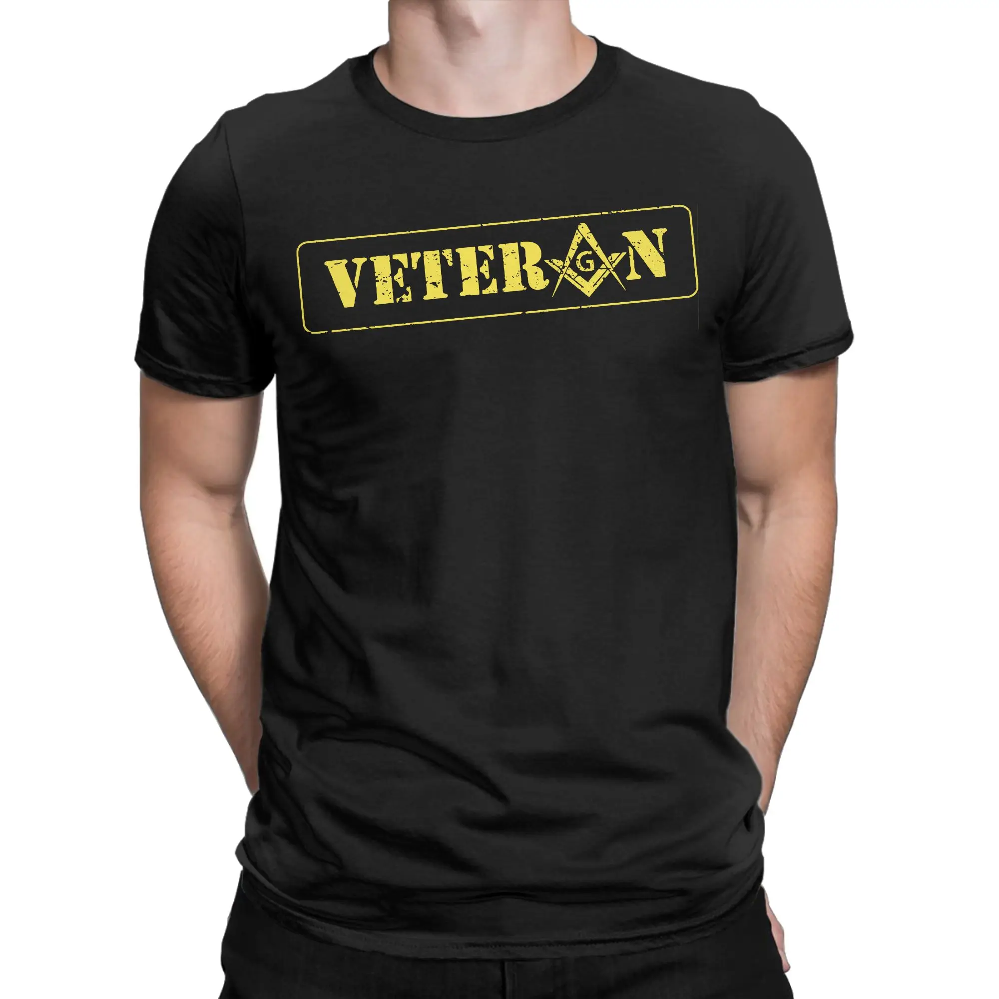 Casual Freemason Military Square Compass Masonic T Shirt Men Cotton Short Sleeve  Crewneck Summer Clothes