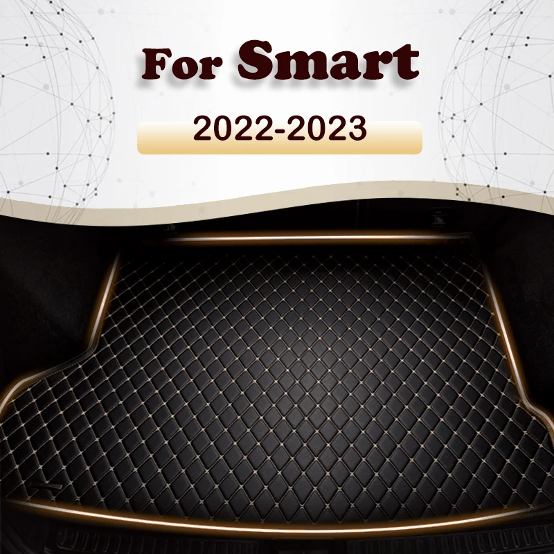 Car Trunk Mat For Smart 1 2022 2023 Custom Car Accessories Auto Interior Decoration