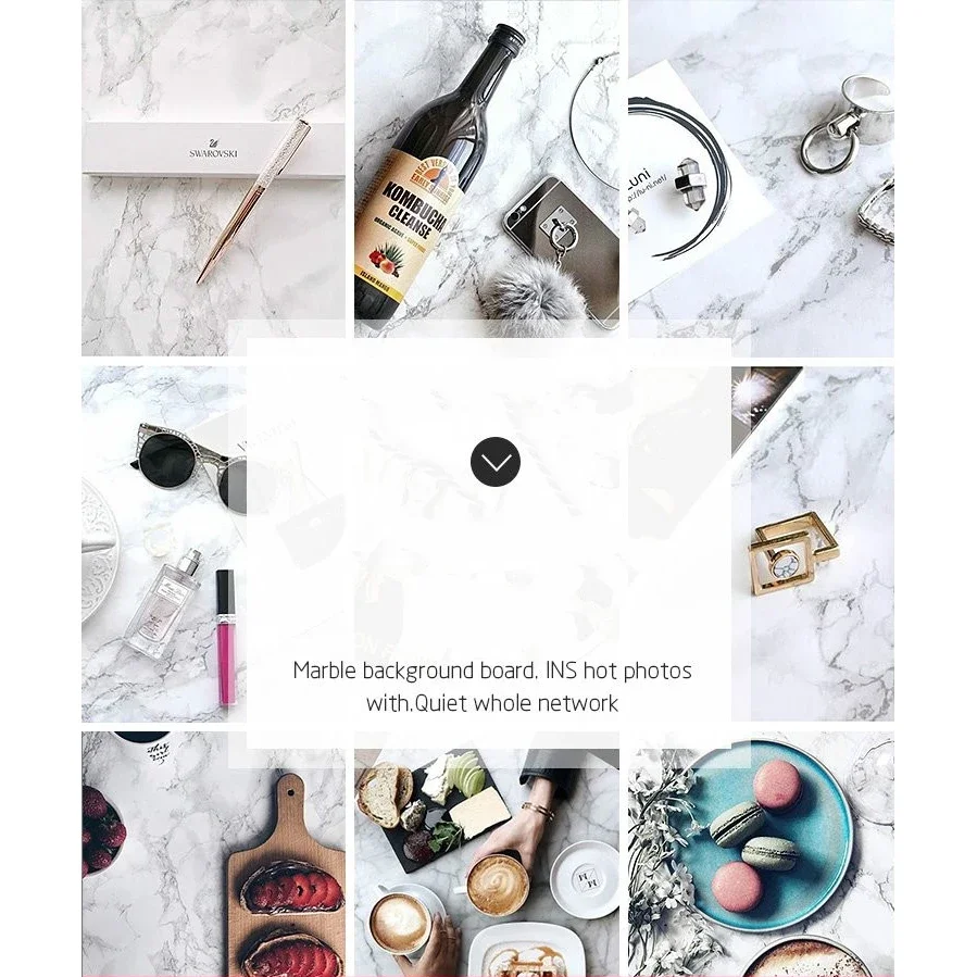 Wood Marble Cement Background Paper INS Decoration Photo Paper Wallpaper Photography Props