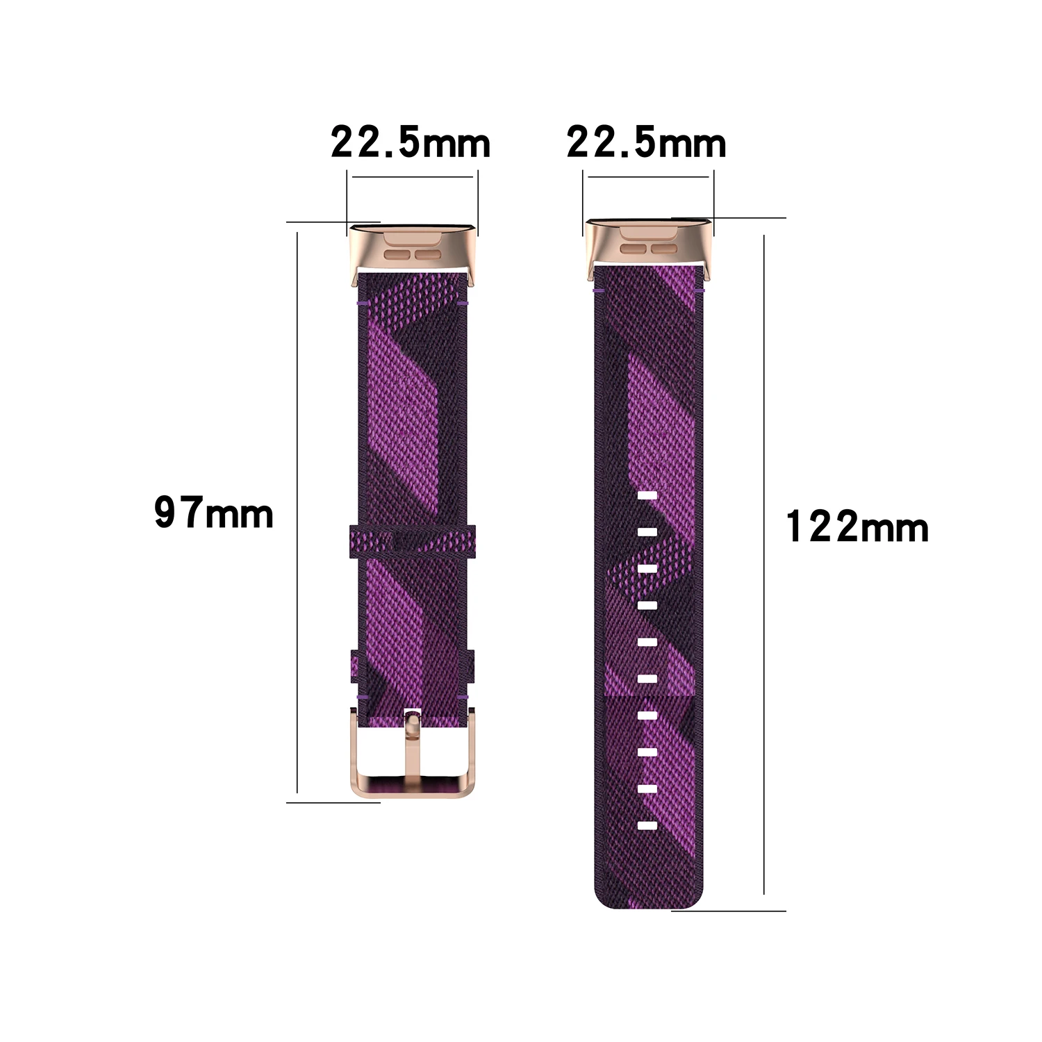 Nylon Canvas Bracelet For Fitbit Charge 4 Band Replacement Strap For Fitbit Charge 3/3 SE Smart Watch Band Wrist Strap Accessory