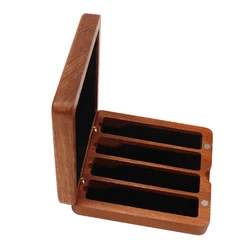 Wood Reeds for CASE Saxophone Reed Box for Clarinet Saxophone Hold Four Reeds Great Performance