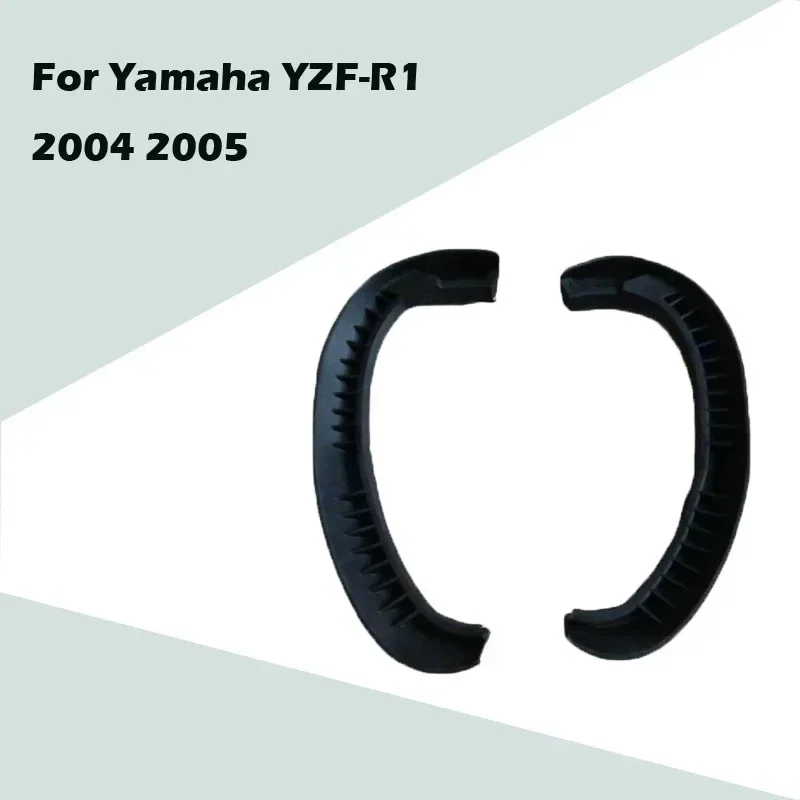 

For Yamaha YZF-R1 2004 2005 Rubber Strips of Left and Right Intake Pipes ABS Linjection Fairing R 1 04 05 Motorcycle Accessories
