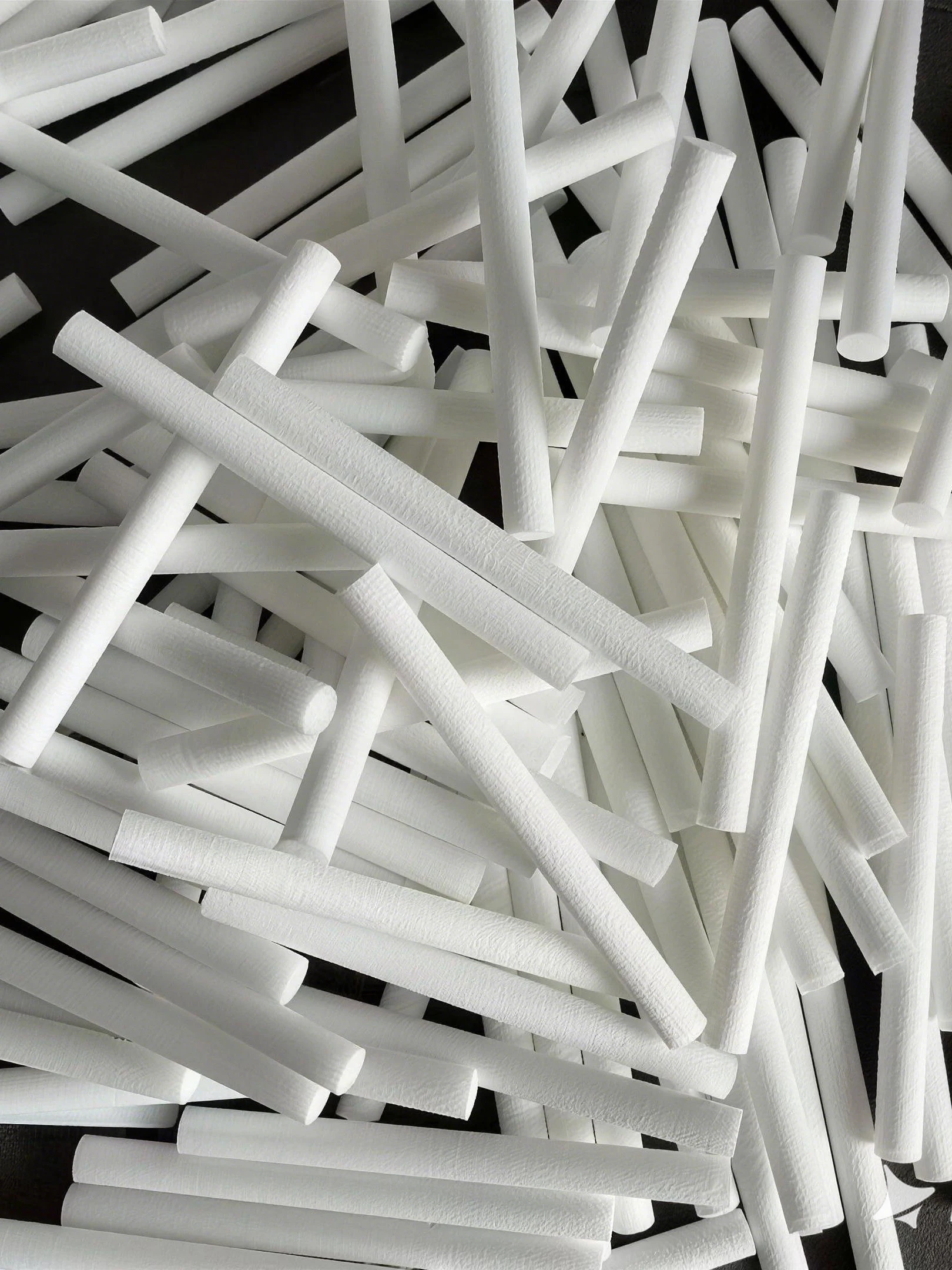 7x73mm Unparfümierte Baumwoll-Nachfüllstäbchen Geruchlose Absorbierende Baumwolldochte Ersatz für Auto-Lufterfrischer Ätherische Baumwollstäbchen – Detail 3