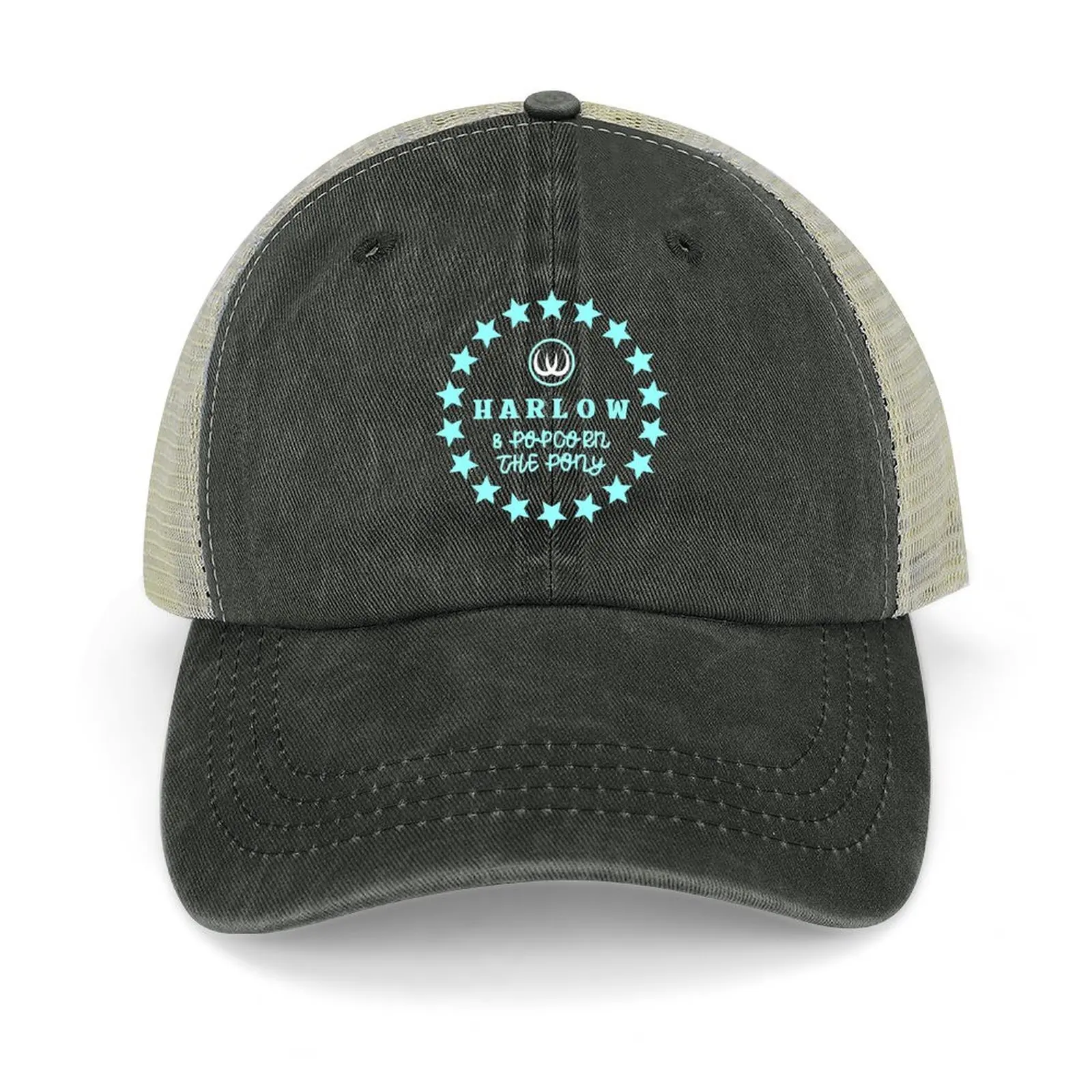 

Harlow And Popcorn Merch Popcorn The Pony Baseball Cap Beach Outing custom caps Women's Hats For The Sun Men's