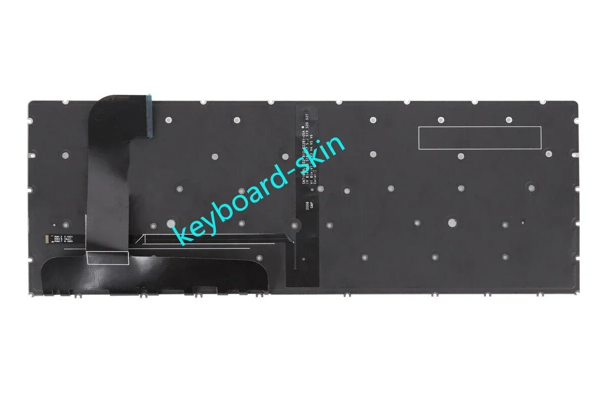 New US without-Palmrest /shell Backlit Keyboard For HP Zbook Studio G7 / Zbook Studio G8 mobile Workstation laptop