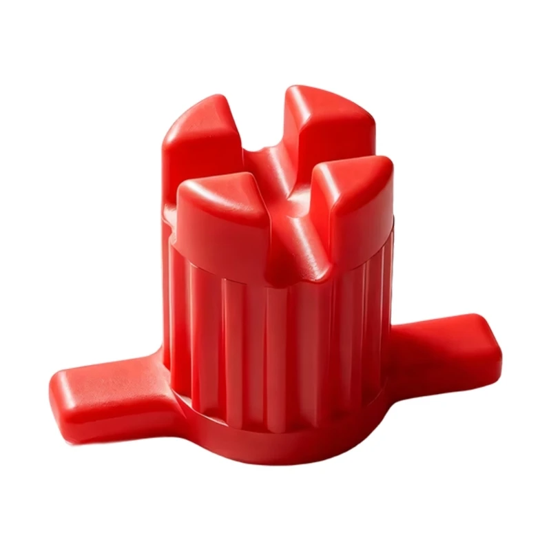 C4DF Washer Filter Cap Wrench Removal Tool, Washing Machine Filter Opener with Four-Slot Turning Head, Ribbed Grip Body for