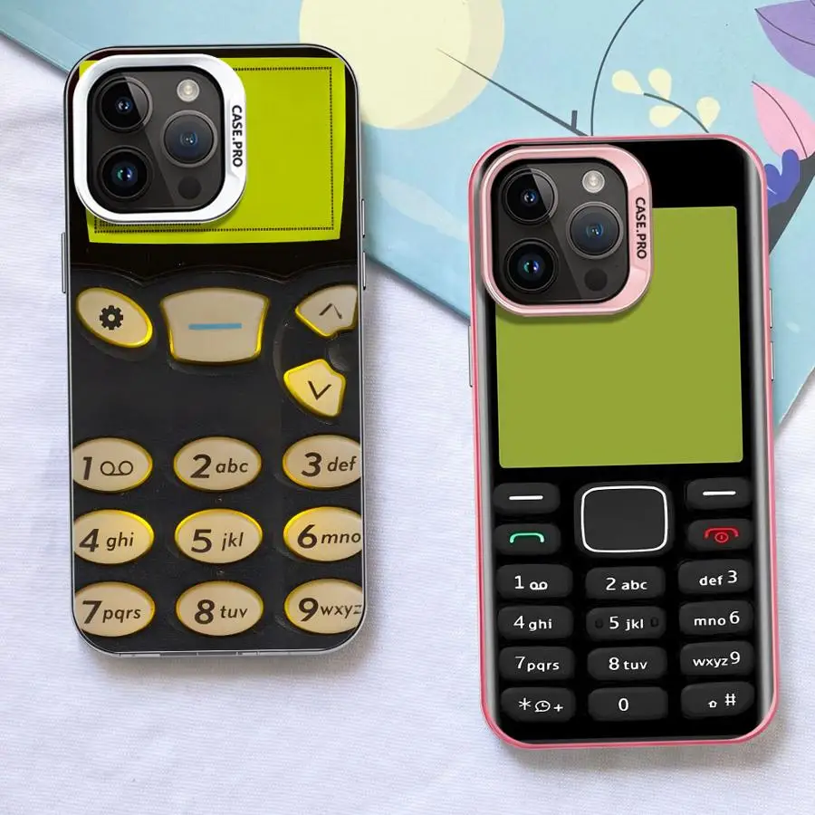 Casing Ponsel Kreatif Canggih untuk iPhone 15 Plus 16e 17Air 13 14 12 16 17 Pro Max XR XS 11 Penutup Belakang Ponsel