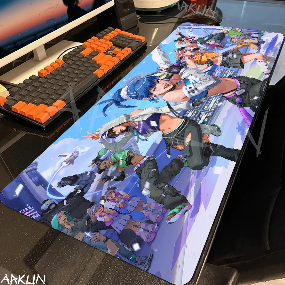 

Fashion Large FPS 900x400 Anime Gaming Girl Overwatch Laptop Office Rubber Soft Desk Mat Gaming Mousepad Xxl