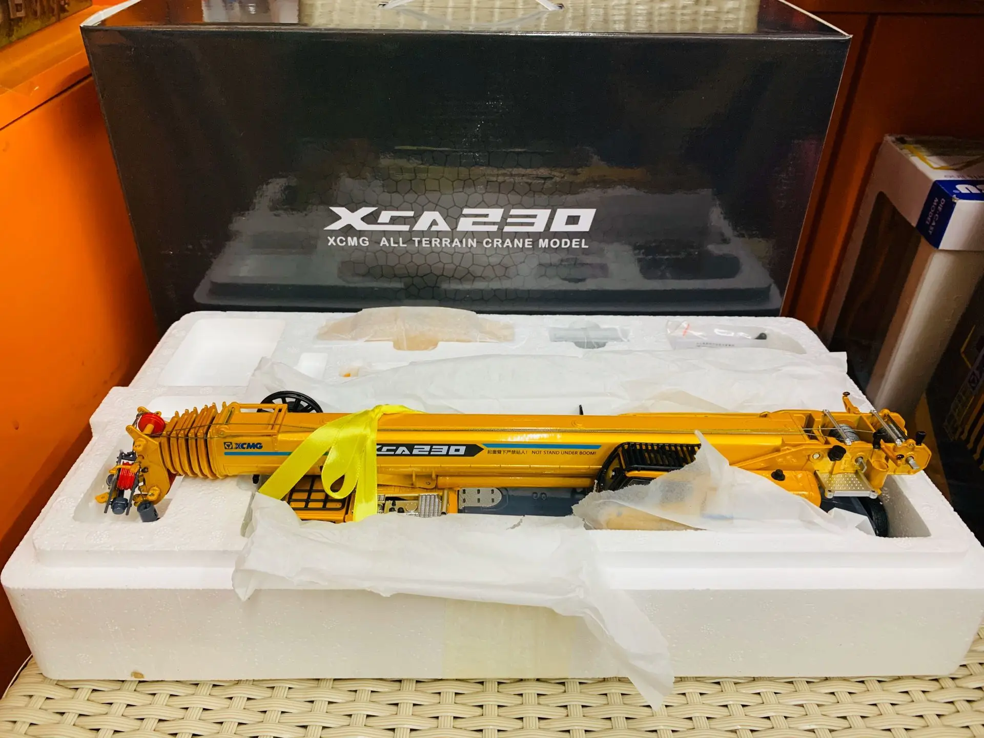 XCMG XCA230 All Terrain Crane Model 1:50 Scale Die-Cast New in Original Box