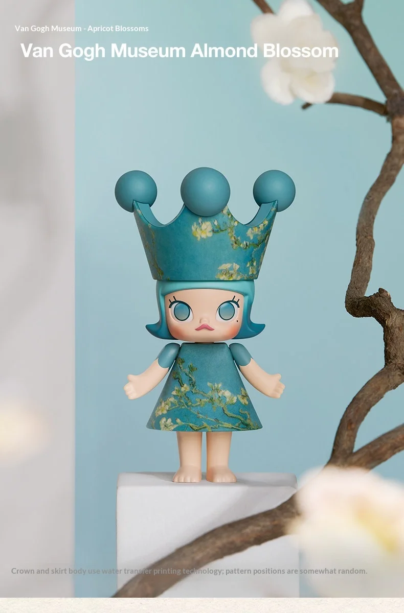Original PopMart MEGA Royal Molly 100% Jubiläums-Blindbox Sammlerstück Kunstspielzeug Schreibtischdekoration Geschenk für Erwachsene Sammler – Detail 10