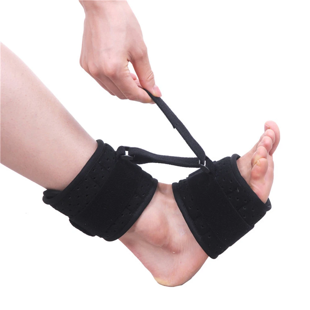 Adjustable Plantar Fasciitis Night Splint Foot Droop Orthopedic Belt Stabilizer Elastic Toe Protector Arthritis Joint Corrector