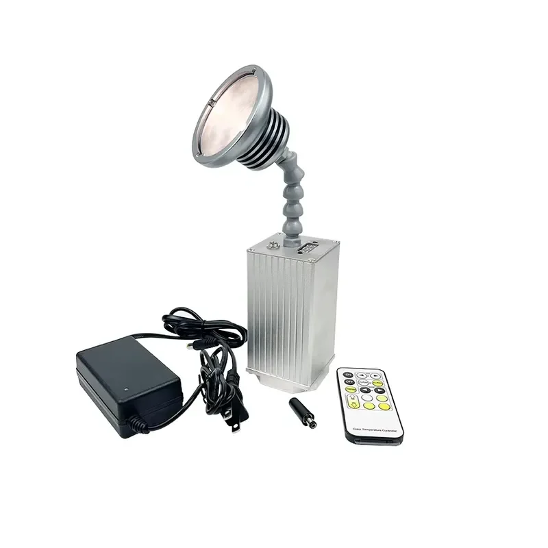 Hot Sale 2 in 1 Color Stage Lighting 30W ZOOM Battery LED Pinspot Light With Charging Flight Case With Party for Wedding
