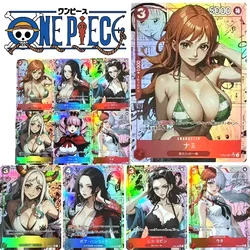 ONE PIECE Personaggi Anime Nico Robin Boa Hancock Fai da te fatto in casa abbronzante Regalo di compleanno di Natale Collezione Gioco di carte Giocattoli