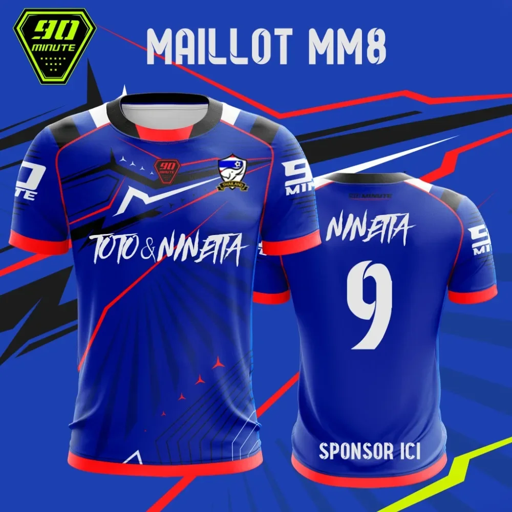 Nueva سوداديرا دي فيرانو masculina 2025 90 دقيقة توتو و نينيتا camiseta impresa، blusa عادية y transpirable seca سريعة