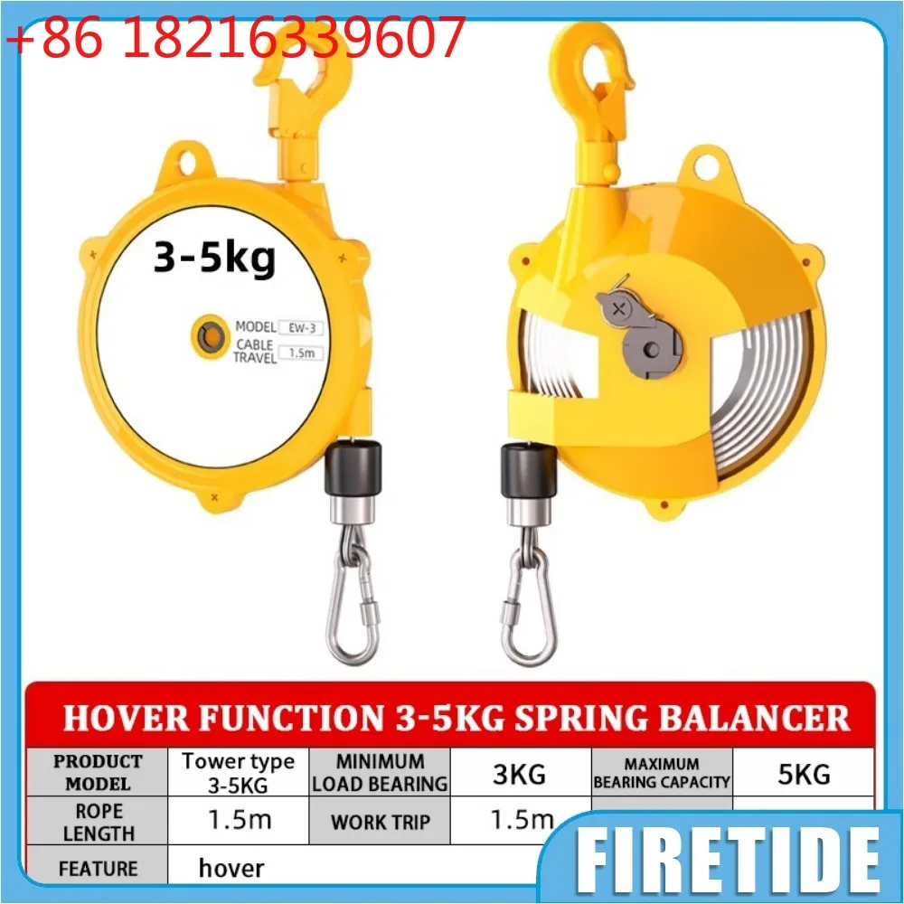 YAO Spring Balancer Retractable Tool Holder Holding Equipment Balancer for Construction Site, Factory, Workshop  Hanging Work