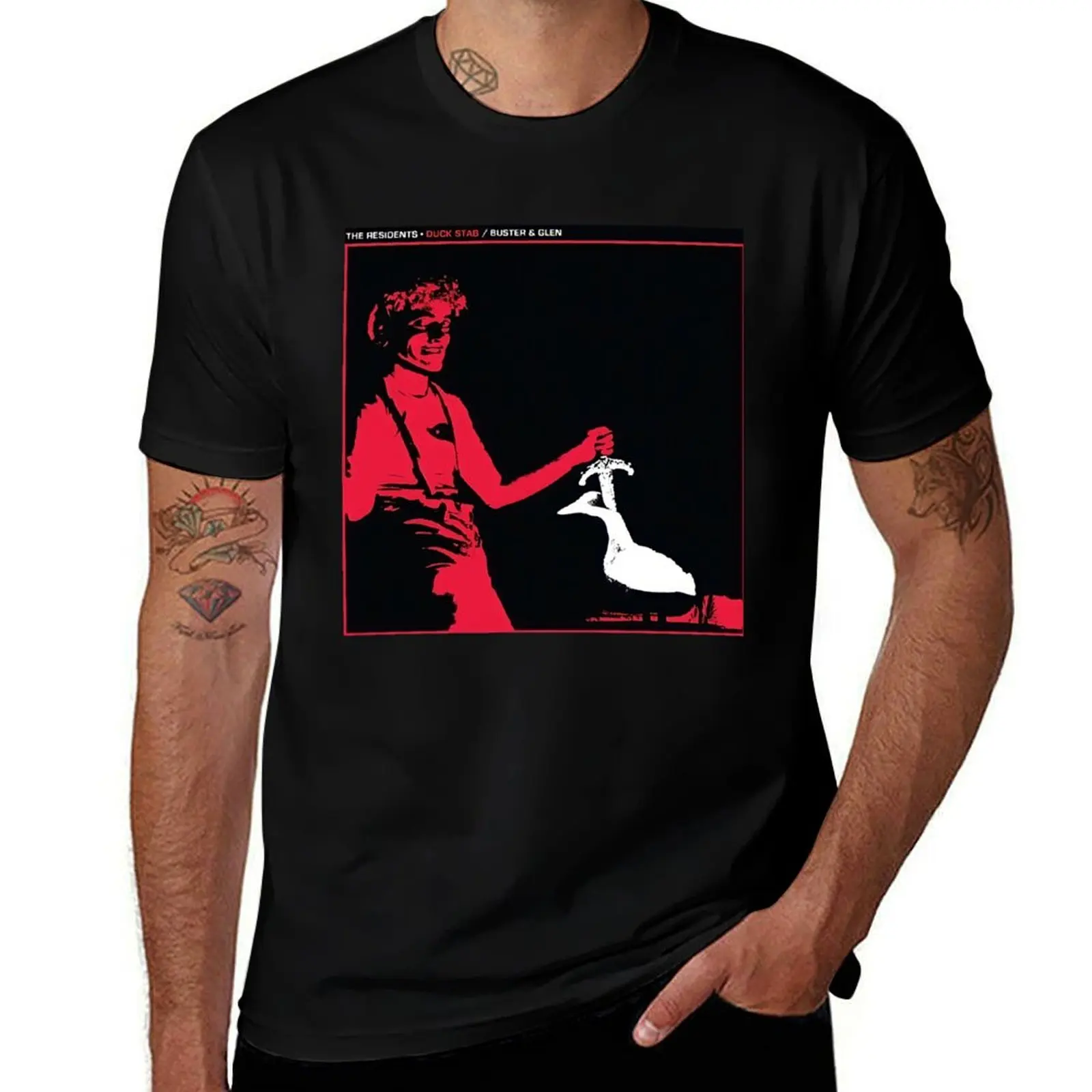 The Residents - Duck Stab!Buster and Glen (1978) T-Shirt Holiday Vacation Tee Shirt T-Shirt