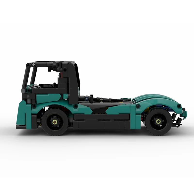 Urban Car Model Moc Building Bricks Modular Mixed Blood Truck Model Technology Blocks Christmas DIY Toy Construction Set Gifts