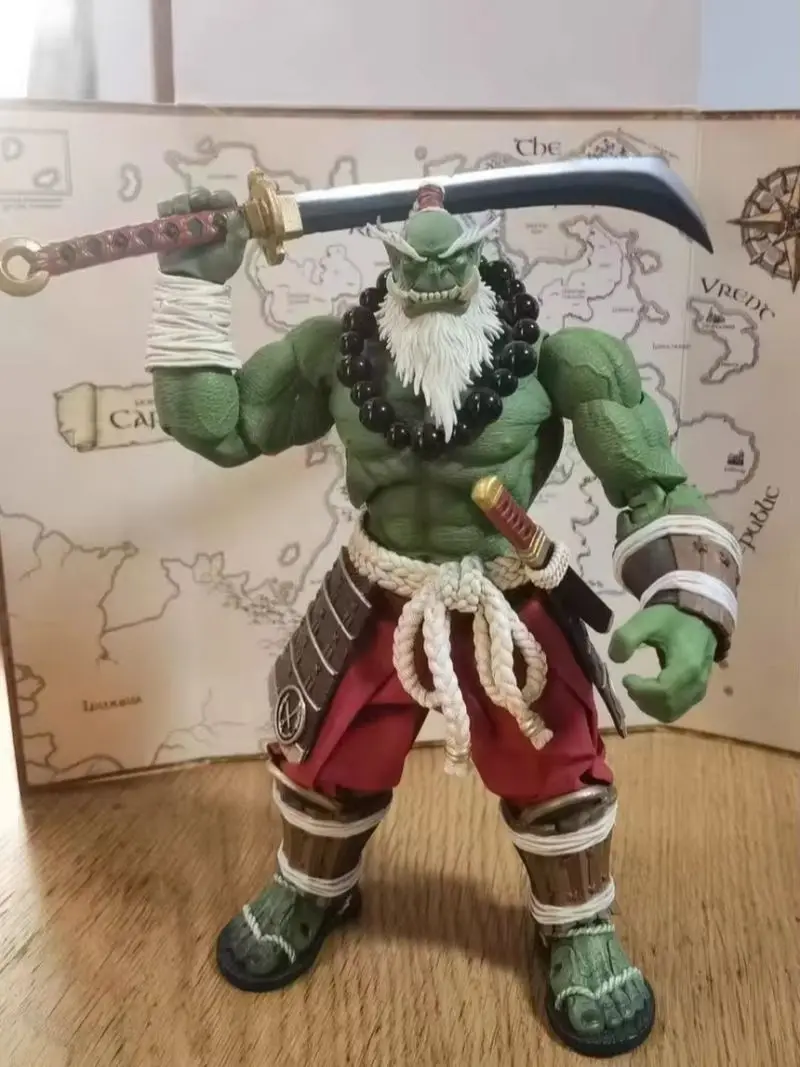 

Hero Toys Heroic Knight Beastman Swordfighter Beautifully Dressed Action Figure Classic Charm Collectible Gift Series Ornaments