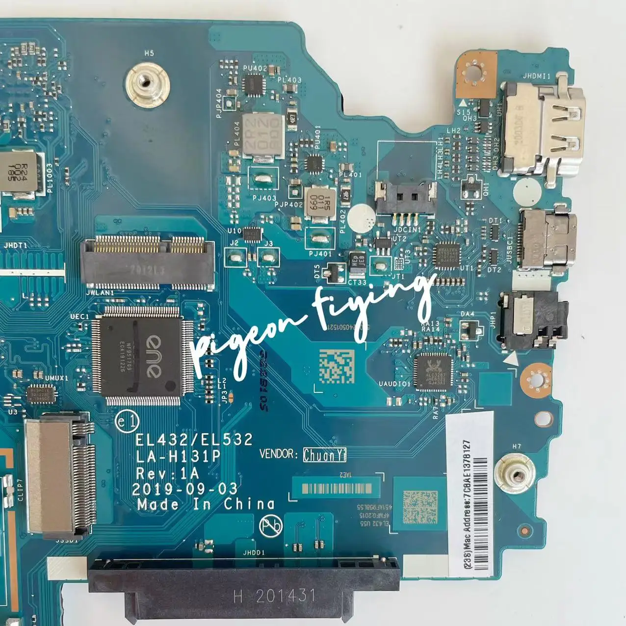 Imagem -05 - Laptop Motherboard para Lenovo Ideapad La-h131p Mainboard S34014api Cpu R33200u R5-3500u R7-3700u Ram:4g Ddr4 100 Teste ok