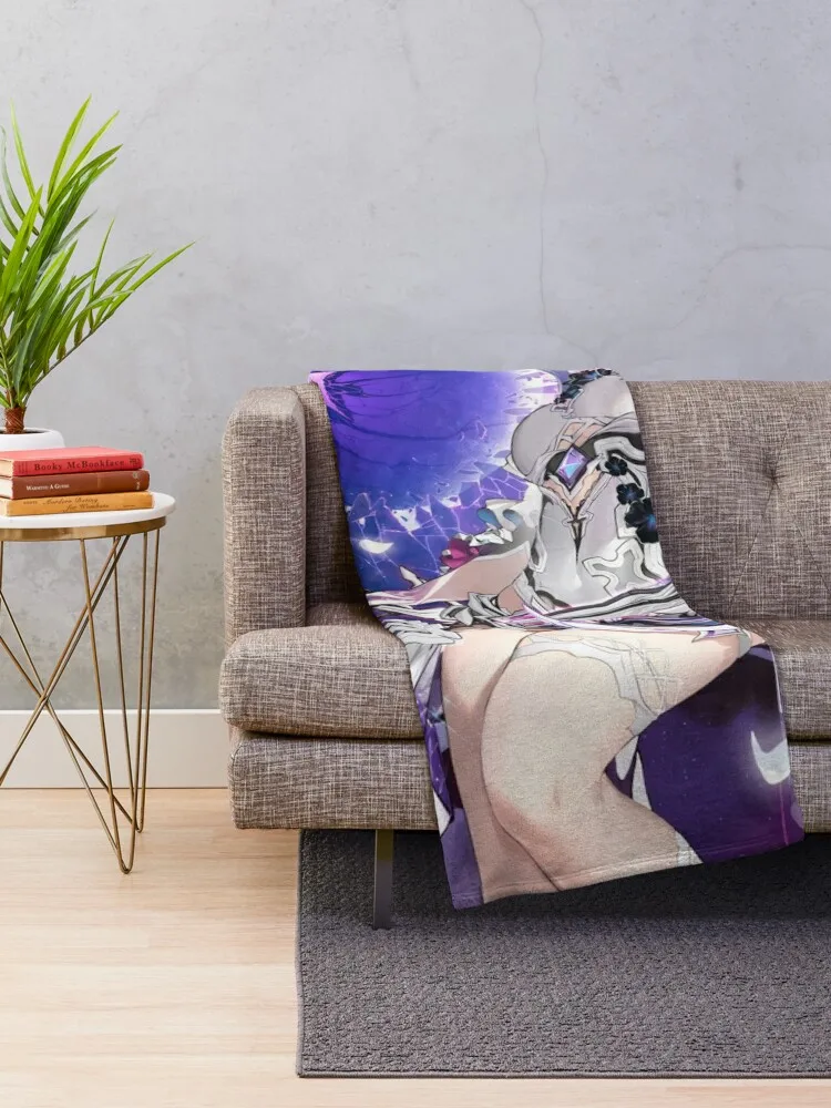 Kiana Kaslana - Honkai Impact Throw Blanket Retros Decorative Beds For Decorative Sofa Furrys Blankets