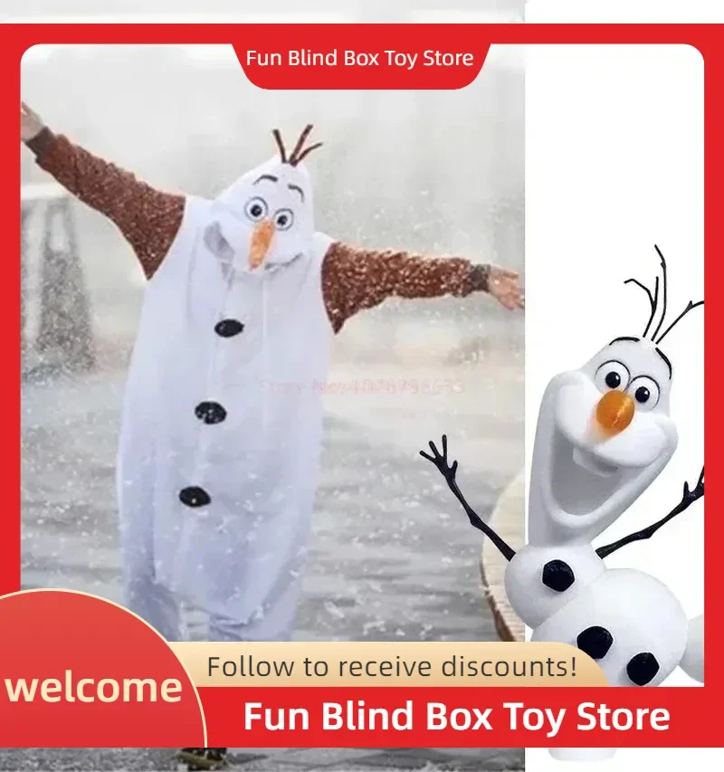 2025 disfraz de Cosplay de Disney, pijamas de muñeco de nieve de Frozen Olaf, mono para niños y adultos, vestido de fiesta, ropa de dormir de dibujos animados de lana, regalos, Juguetes
