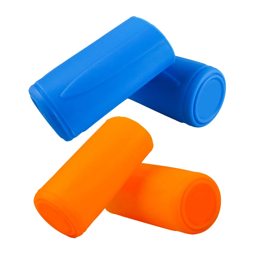 

4pcs Anti-fall Protective Silicone Sleeves Microphone Bottom Anti-rolling Long Durability KTV Stage Handheld Mic