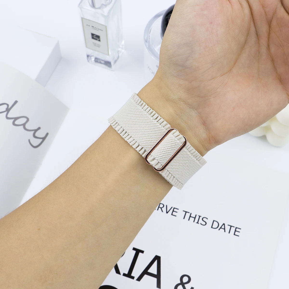 Apple Watch用の伸縮性ナイロンストラップ,Apple Watch用ベルト49mm, 45mm, 44mm, 42バックル,iwatchシリーズウルトラ8, 7, 6,se,5,4,40mmブレスレット,38,41mm