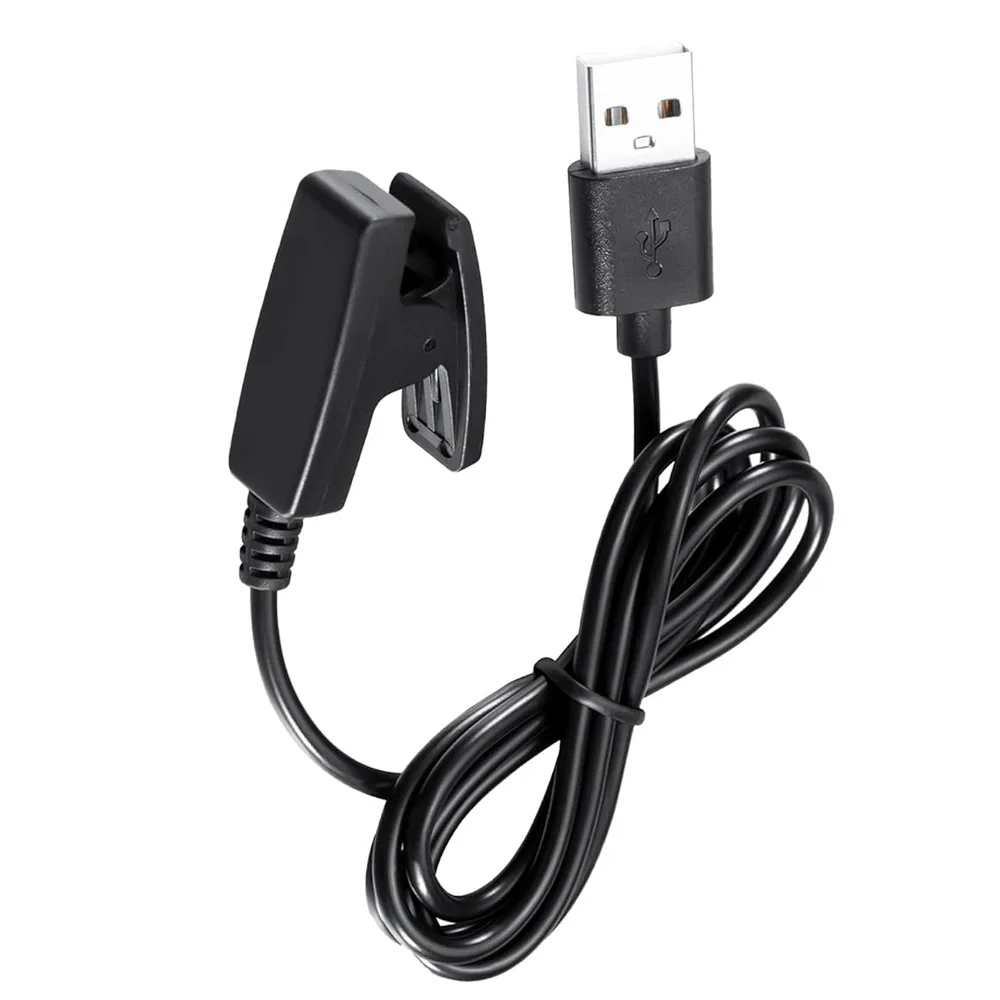 Carregador para garmin abordagem s20/g10 clipe de cabo de carregamento usb para forerunner 630/230/235/30/35/645 acessórios de música substituição