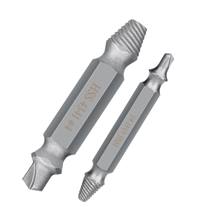 XCAN Beschädigter Schraubenausdreher, Bohrer-Set, abisolierte gebrochene Schraube, Bolzenentferner, Ausdreher, leicht Abbruchwerkzeuge