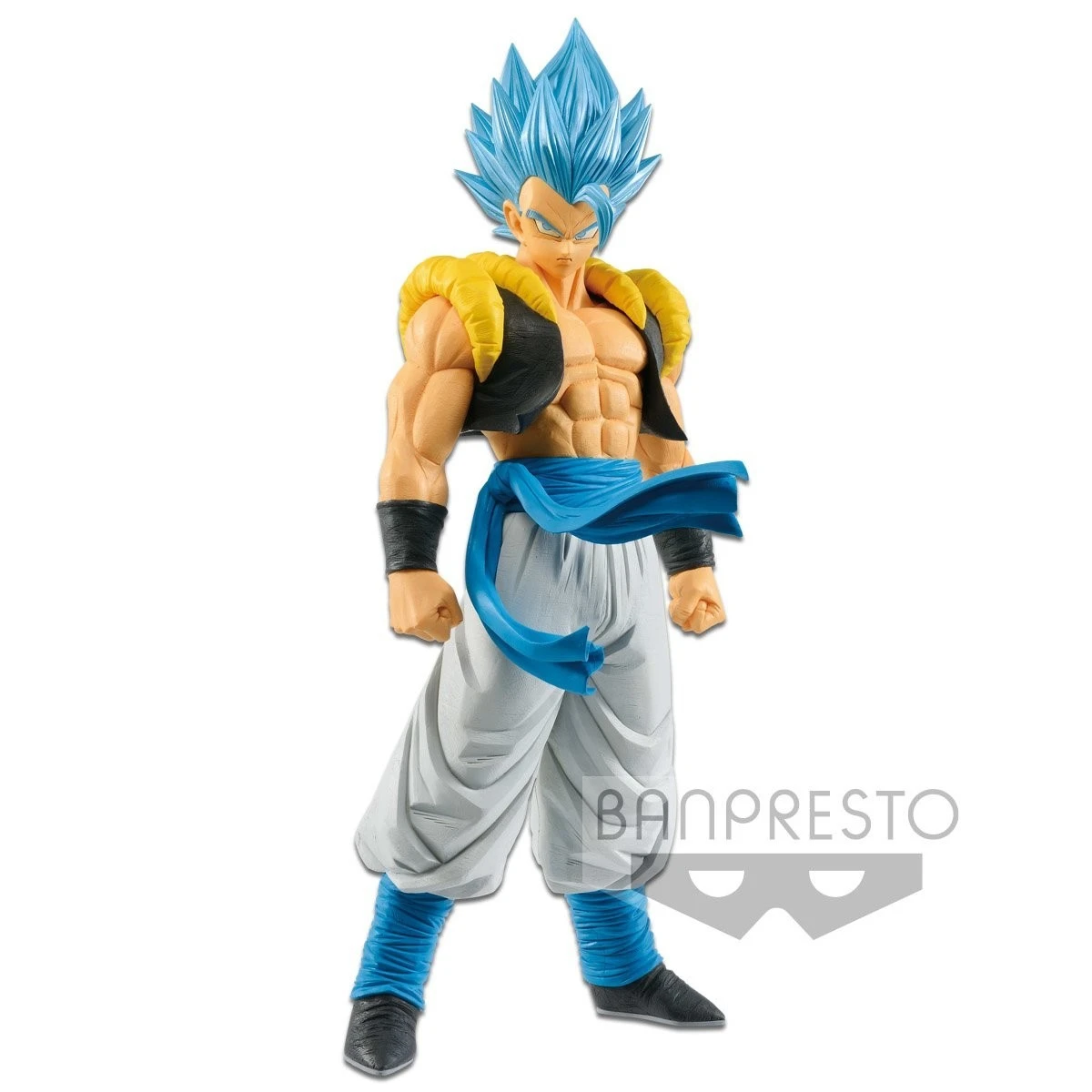 Bandai Original Banpresto Anime Dragon Ball Z CLEARISE Gogeta Super Saiyan God PVC Action Figures Collection Model Toys Gift