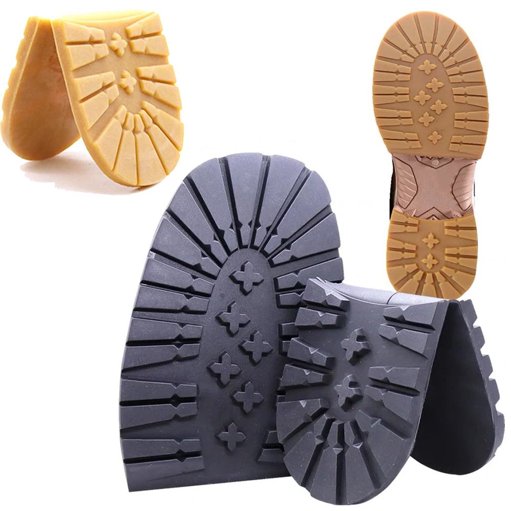 Gruba gumowa naklejka na podeszwę do naprawy obuwia Antypoślizgowa podkładka wzmacniająca podeszwę obuwia Odporna na zużycie poduszka ochronna podeszwy